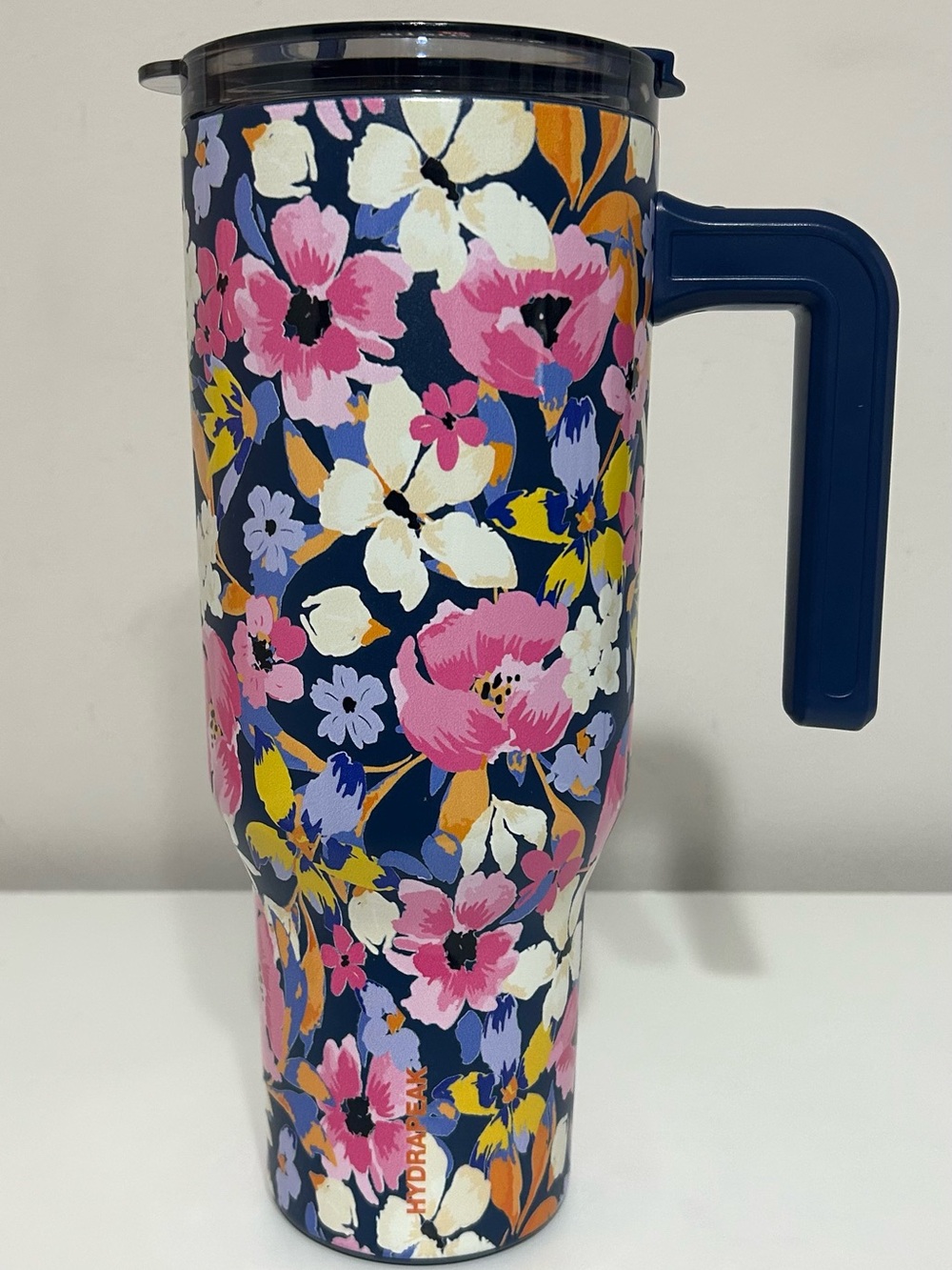 NWT Hydrapeak Floral Travel Tumbler Mug, 40 ounces